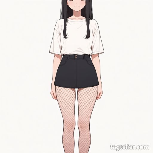 網パンスト（fishnet_pantyhose）で生成したAIイラストの見本