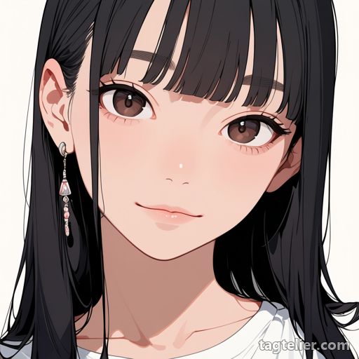 浮遊するイヤリング（floating_earring）で生成したAIイラストの見本