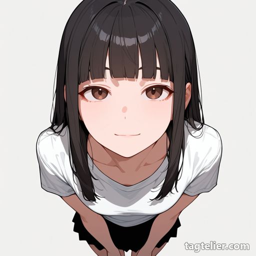 短縮遠近法（foreshortening）で生成したAIイラストの見本