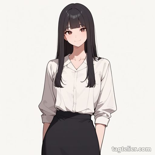 フォーマルな服（formal_clothes）で生成したAIイラストの見本