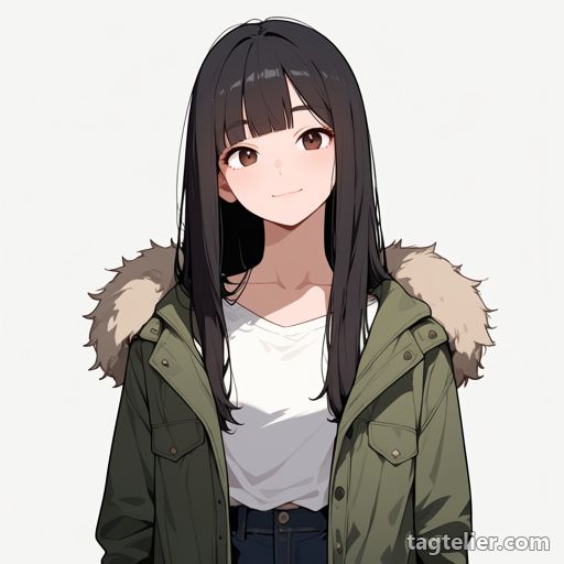 ファートリム（fur_trim）で生成したAIイラストの見本