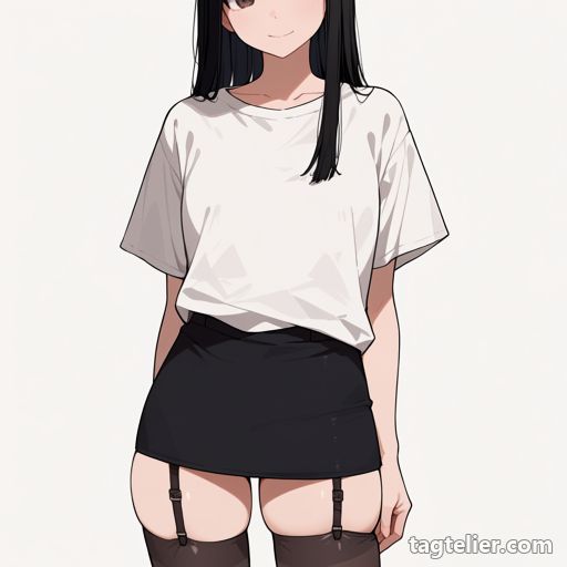 ガーターベルト（garter_straps）で生成したAIイラストの見本