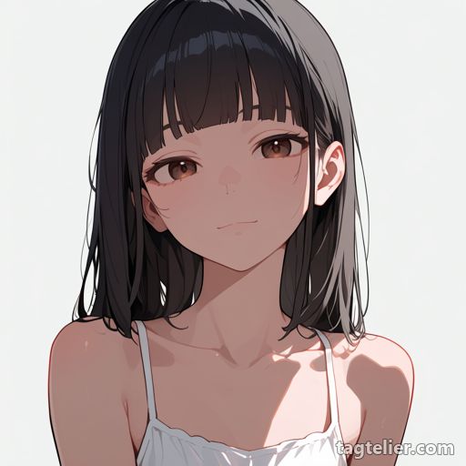 光る肌（glowing skin）で生成したAIイラストの見本