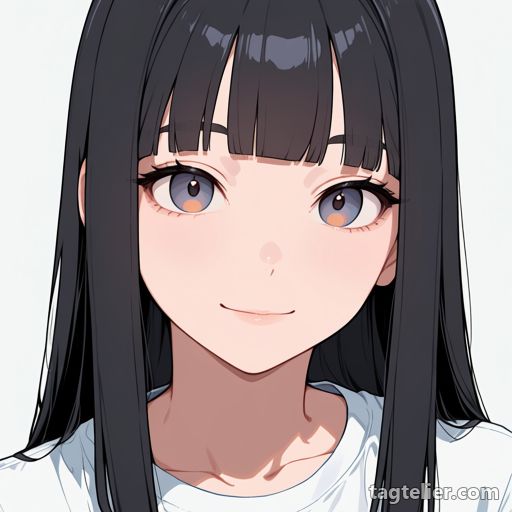グラデーション瞳（gradient eyes）で生成したAIイラストの見本