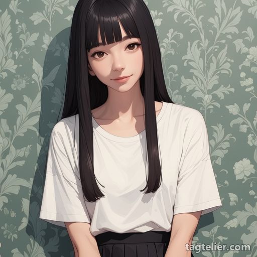 鉛筆画（graphite_(medium)）で生成したAIイラストの見本