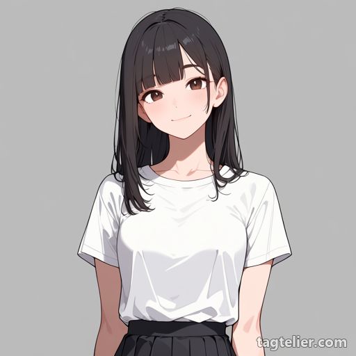 グレー背景（grey_background）で生成したAIイラストの見本