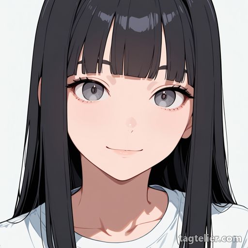 グレーの目（grey eyes）で生成したAIイラストの見本
