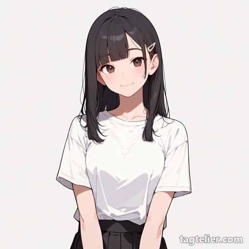 髪飾り（hair_ornament）で生成したAIイラストの見本