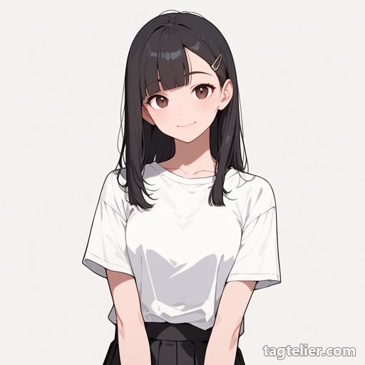 ヘアクリップ（hairclip）で生成したAIイラストの見本