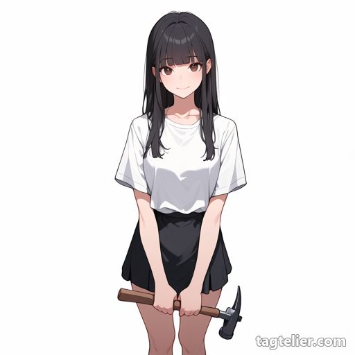 ハンマー（hammer）で生成したAIイラストの見本