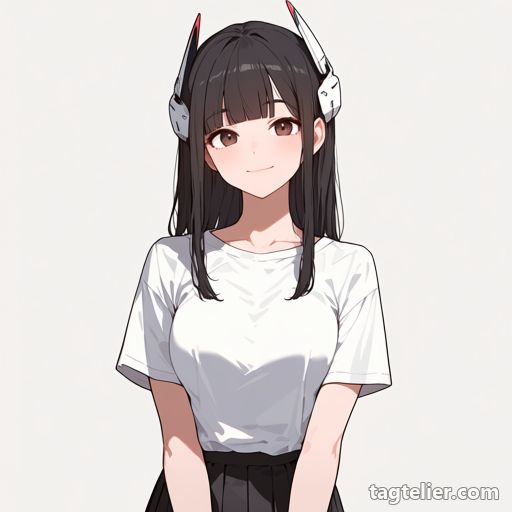 頭の装具（headgear）で生成したAIイラストの見本