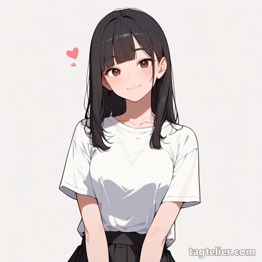 ハート（heart）で生成したAIイラストの見本