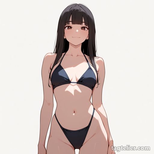 ハイレグビキニ（highleg_bikini）で生成したAIイラストの見本
