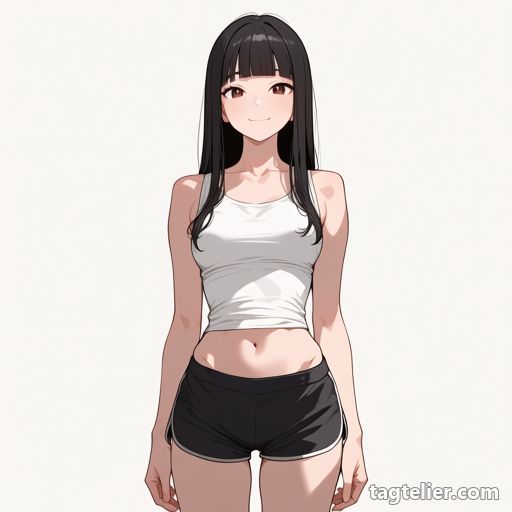 腰骨（hip_bones）で生成したAIイラストの見本