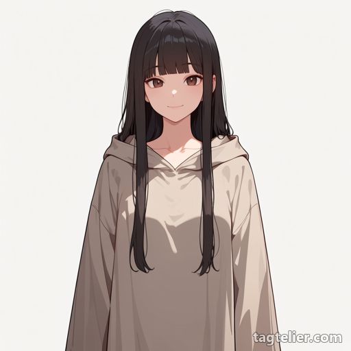 フード付きマント（hooded_cloak）で生成したAIイラストの見本