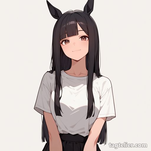 馬耳（horse_ears）で生成したAIイラストの見本