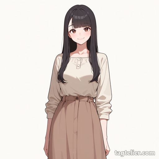 主婦（housewife）で生成したAIイラストの見本