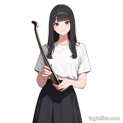 楽器（instrument）で生成したAIイラストの見本