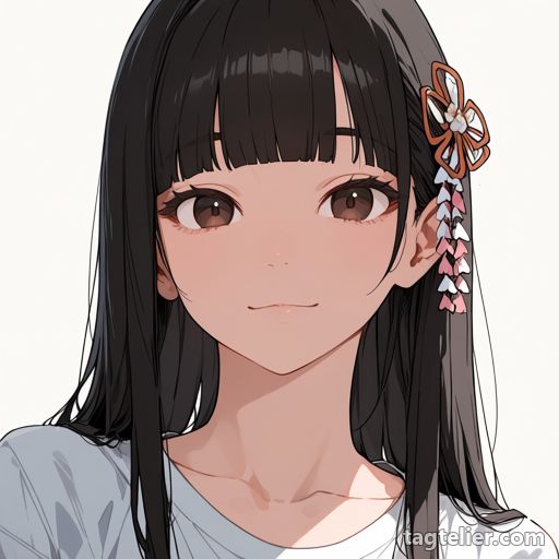 かんざし（kanzashi）で生成したAIイラストの見本