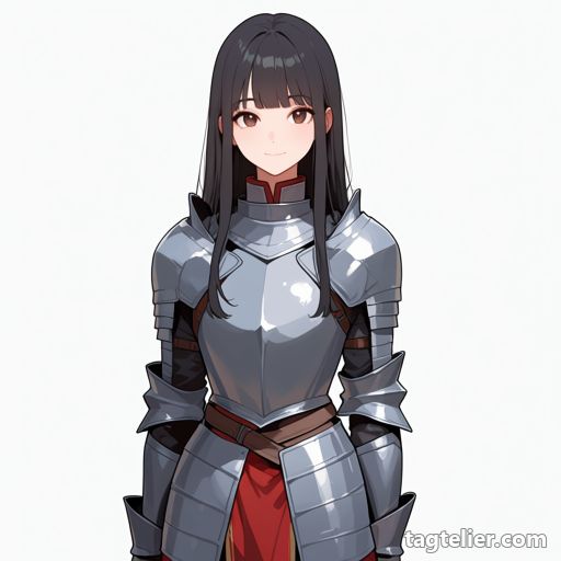 騎士（knight）で生成したAIイラストの見本