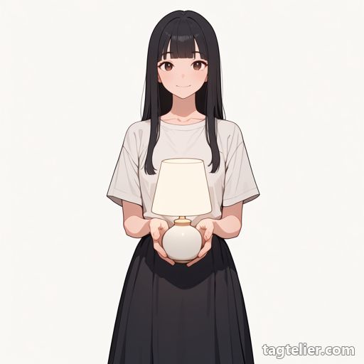ランプ（lamp）で生成したAIイラストの見本