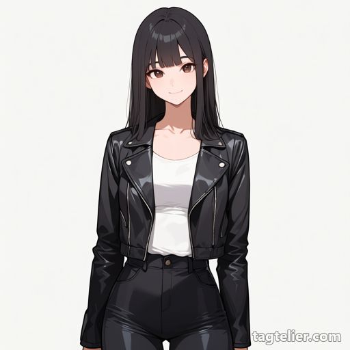 革（leather）で生成したAIイラストの見本