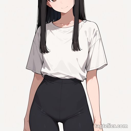 レギンス（leggings）で生成したAIイラストの見本