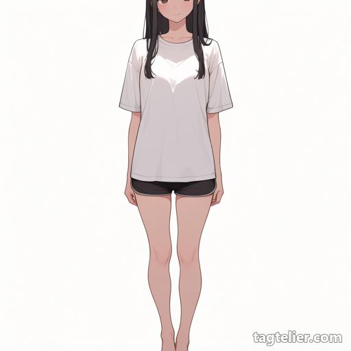 脚（legs）で生成したAIイラストの見本