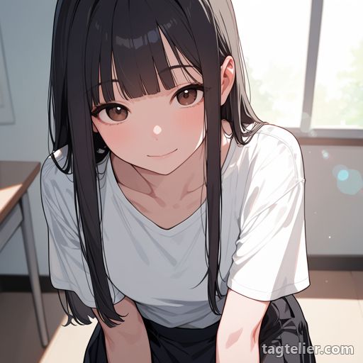 レンズフレア（lens flare）で生成したAIイラストの見本
