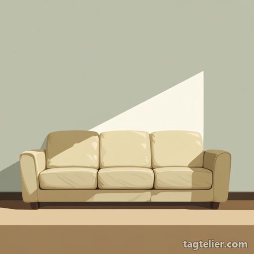 リビング（living room）で生成したAIイラストの見本