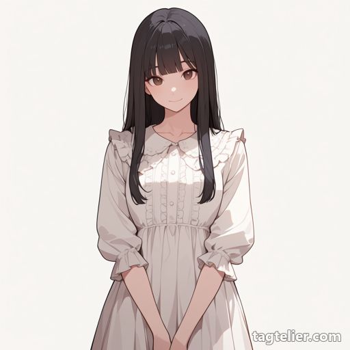 ロリータファッション（lolita fashion）で生成したAIイラストの見本