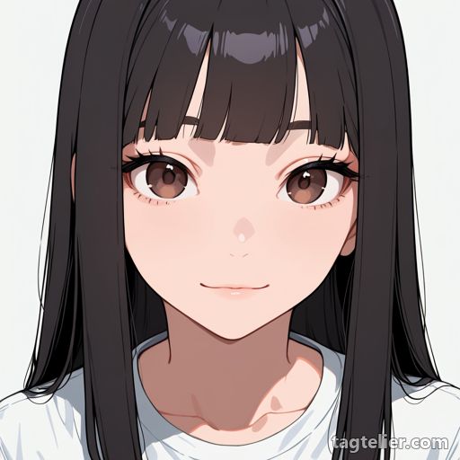長いまつげ（long eyelashes）で生成したAIイラストの見本
