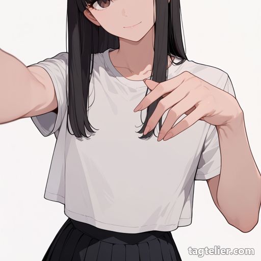 長い指の爪（long_fingernails）で生成したAIイラストの見本