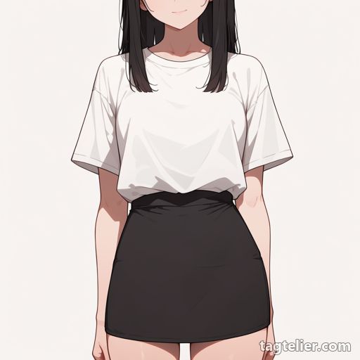 下半身（lower body）で生成したAIイラストの見本