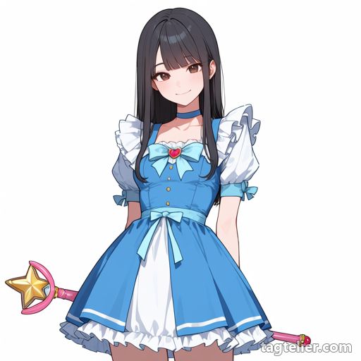 魔法少女（magical_girl）で生成したAIイラストの見本