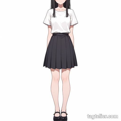 メリージェーン（mary janes）で生成したAIイラストの見本
