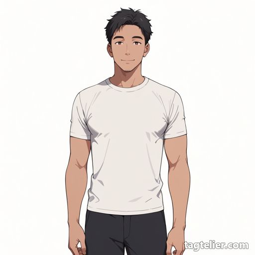 成熟した男性（mature_male）で生成したAIイラストの見本
