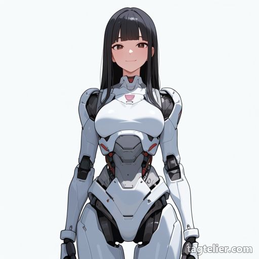 メカ娘（mecha_musume）で生成したAIイラストの見本