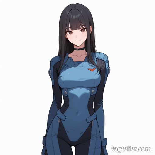 パイロットスーツ（mecha_pilot_suit）で生成したAIイラストの見本