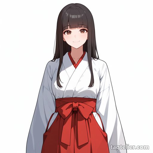 巫女（miko）で生成したAIイラストの見本
