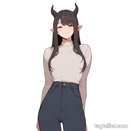 モンスター娘（monster_girl）で生成したAIイラストの見本