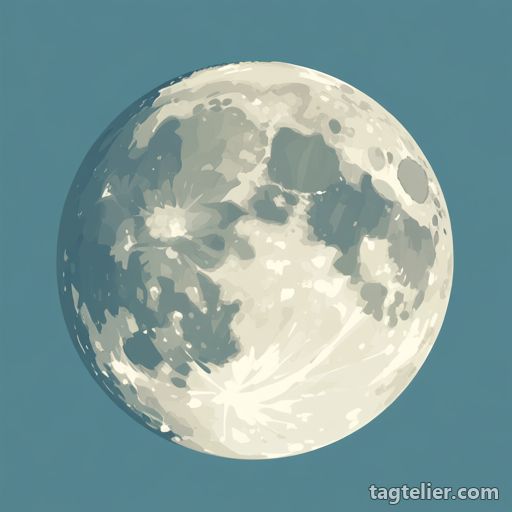 月（moon）で生成したAIイラストの見本
