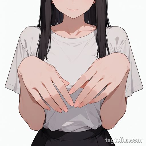 ネイル（nail polish）で生成したAIイラストの見本