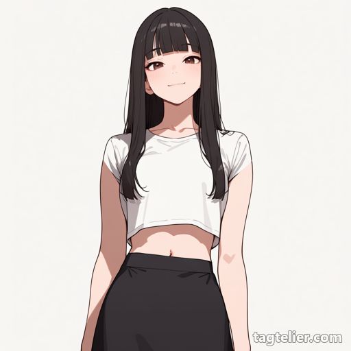 へそ（navel）で生成したAIイラストの見本
