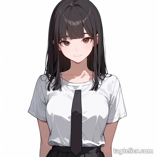 ネクタイ（necktie）で生成したAIイラストの見本