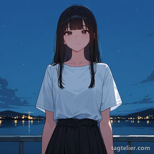 夜（night）で生成したAIイラストの見本