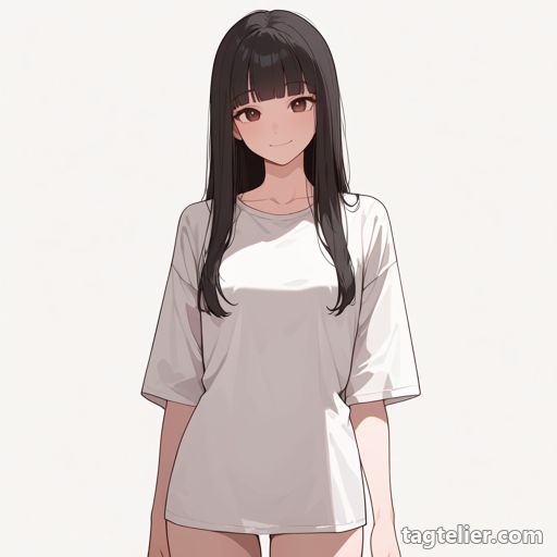 ノーパン（no_panties）で生成したAIイラストの見本