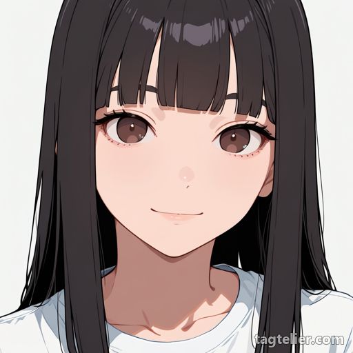 瞳なし（no_pupils）で生成したAIイラストの見本