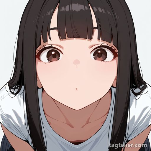 まん丸の目（o_o）で生成したAIイラストの見本