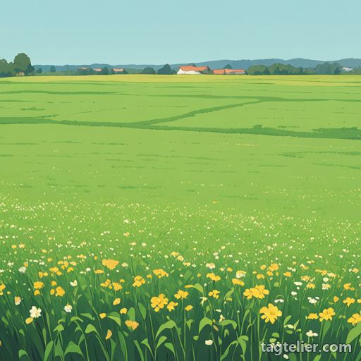 屋外（outdoors）で生成したAIイラストの見本